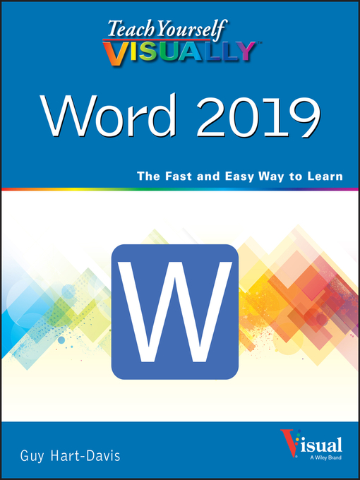 Title details for Teach Yourself VISUALLY Word 2019 by Guy Hart-Davis - Available